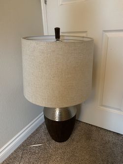 Wood Lamp In New Conditions