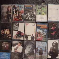 70',s, 80's, And 90's Cassettes