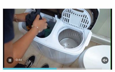 Compact washer