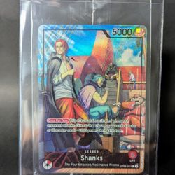[SEALED] One Piece TCG OP09-001 Shanks July 2025 PSA Magazine Promo Exclusive