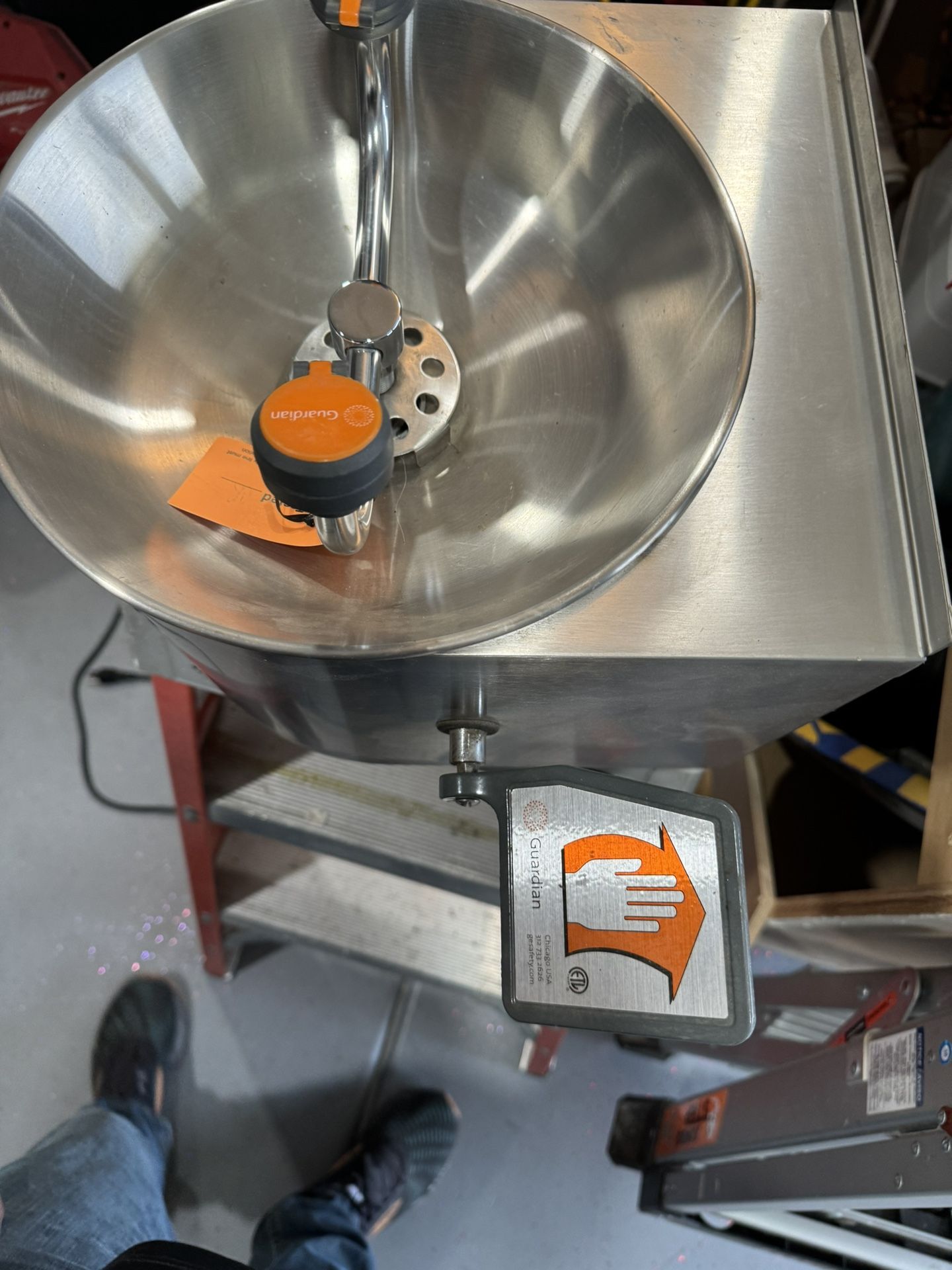 GUARDIAN EQUIPMENT Model #: G1813 Eye Wash