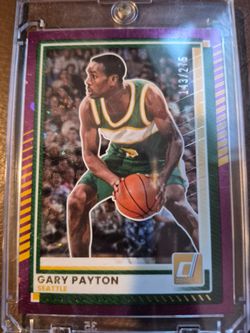 Gary Payton Donruss Seattle Numbered /275 Basketball Card