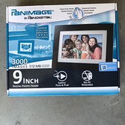 9 Inch Panimage Digital Photo Frame