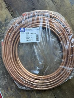 Brand New 3/8” Roll Of Copper