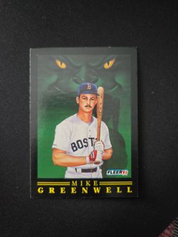 Mike Greenwell Baseball Card