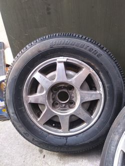 Toyota rims.