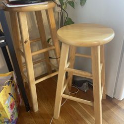 Wooden Bar Stools