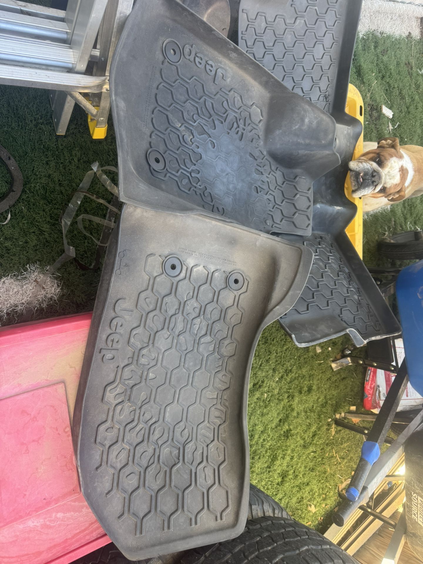 I think the mats are for a Jeep Renegade