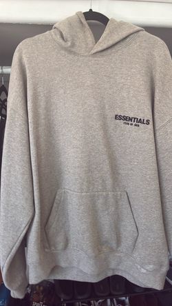 Essentials grey  hoodie