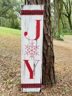 Reversible Christmas/Thanksgiving Sign