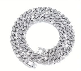 Faux Diamond Inlaid Dog Necklace, Pet Jewelry 