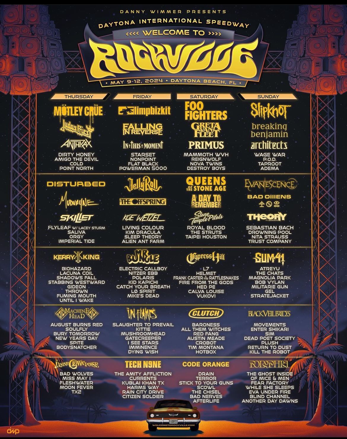 Welcome To Rockville 1, 4day Ga Pass