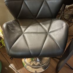 3 Black Brand New Bar Stools