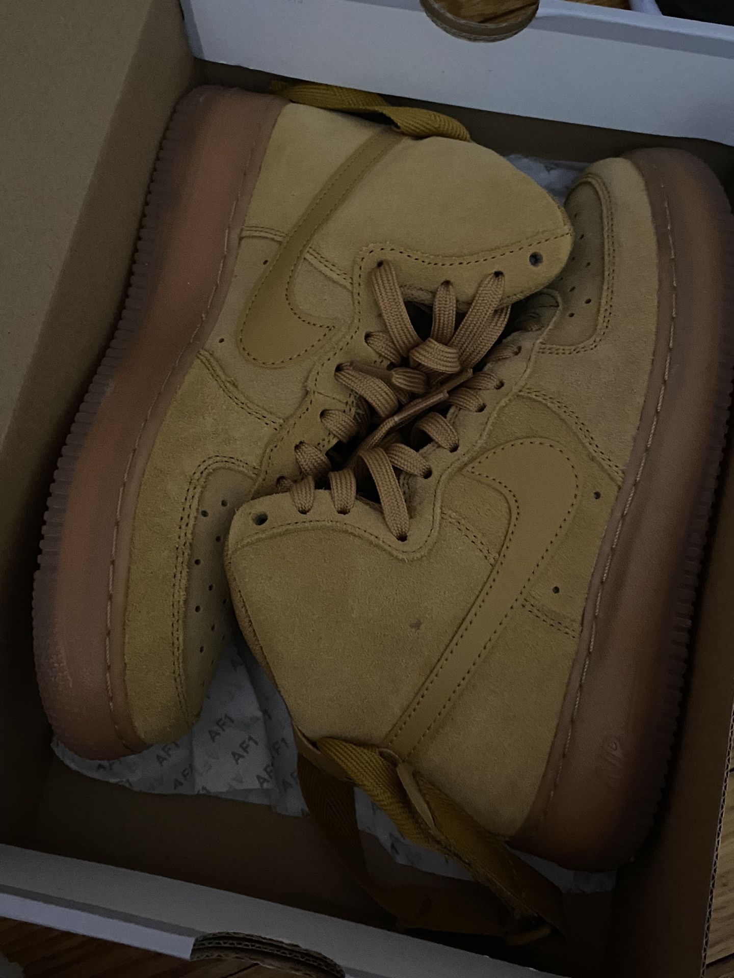 Nike Wheat Air Force 1 High