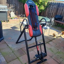 Health Gear inversion table with heat and massage