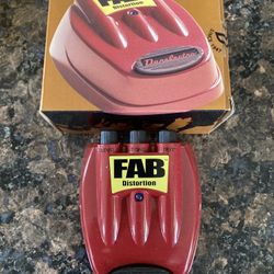 NEW DANELECTRO FAB DISTORTION GUITAR PEDAL