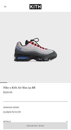 Nike x KITH Airmax 95 BB “NY Knicks” Size 9.5