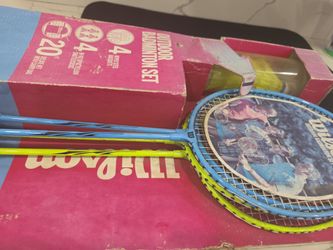New outdoor badminton  79.99
