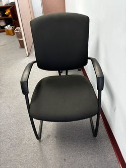 Black customer chairs (4) -free