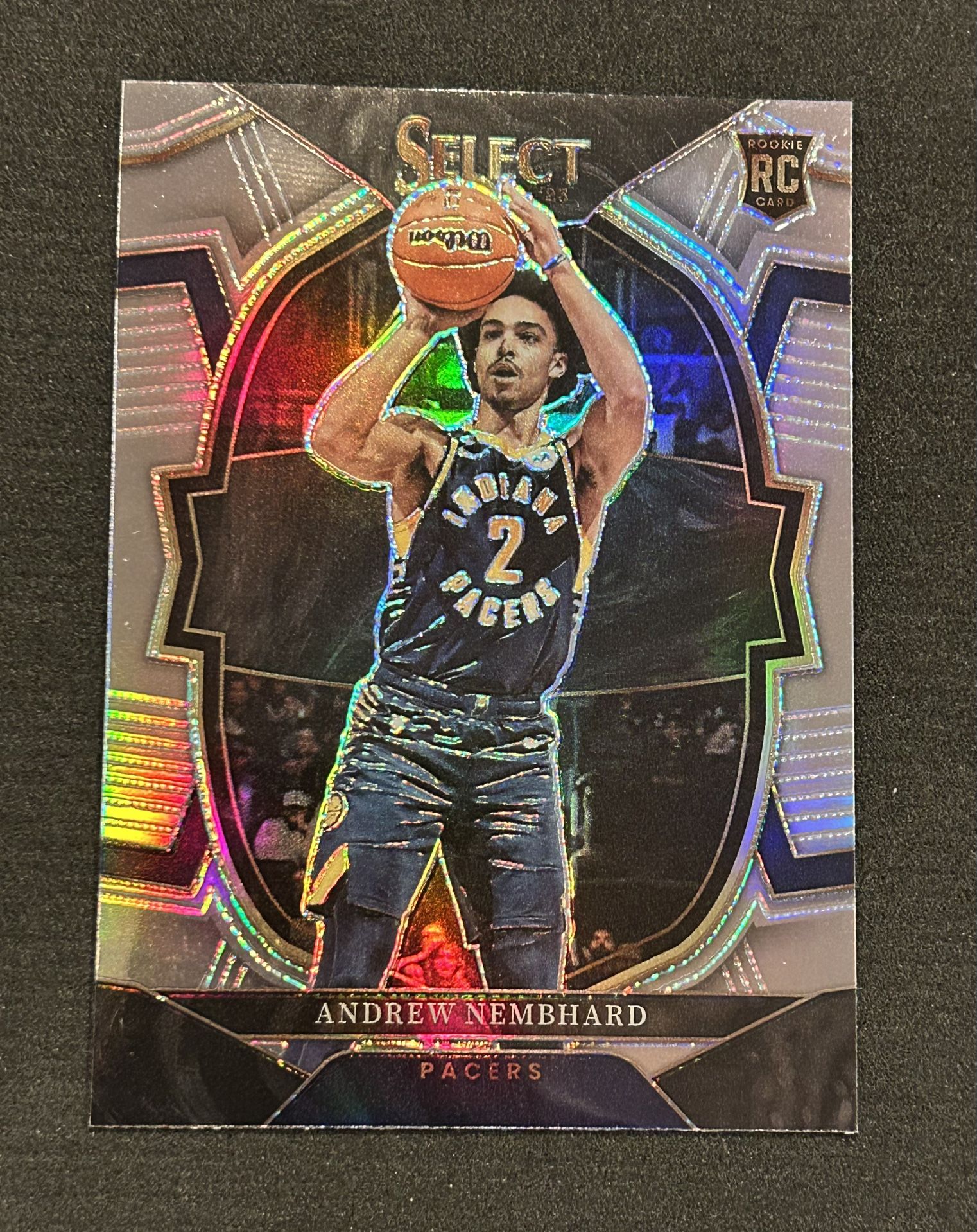 2022-23 Select Silver Andrew Nembhard Prizm RC Concourse Card #77