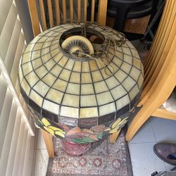 Tiffany style lamp