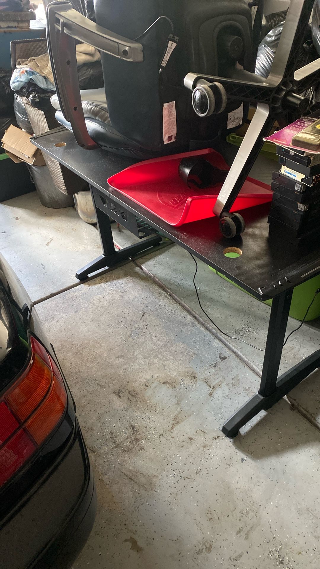 Gaming Desk With Changeable Lights 