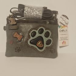 Chala Paw Print Mini Crossbody Bag