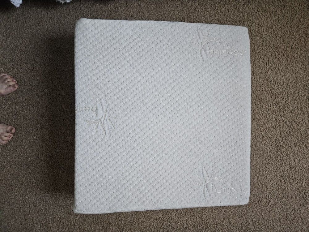 Bamboo Brentwood Home Foam Wedge Back Pillow 