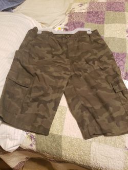 Kids 2xl Camo Shorts