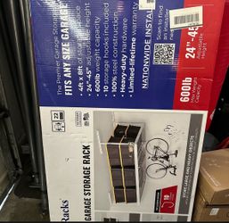 Storage rack for garage