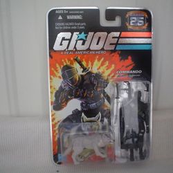 G. I. Joe 25th anniversary figure Snake Eyes & Timberwolf