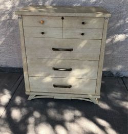 Vintage tall boy chest