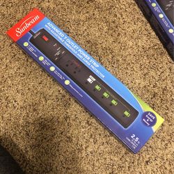 Advanced 7 Outlet Power Strip With Surge Protector 