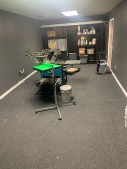 FULL screen printing shop set up