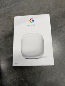 Google Nest WiFi Pro 6E Router 1, New