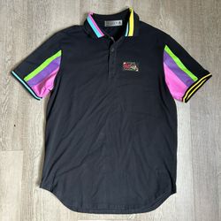 Black Pyramid Men’s Polo Shirt Size XL Chris Brown Brand