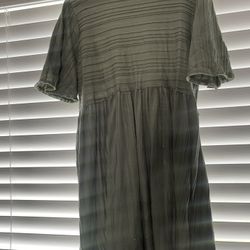 Plus Size Dress Green