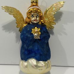 Christopher Radko “Seventh Heaven” 1996 Blown Glass Retired 96-009-0 Ornament. Excellent condition, 4.5” tall