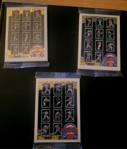 1993 Topps Black Gold redemption packs B & D