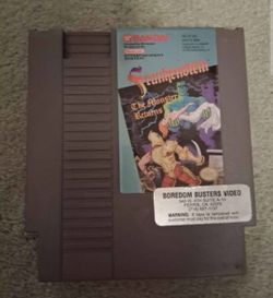 Nintendo nes Frankenstein very rare