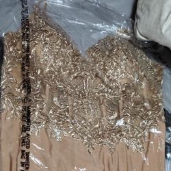 Gold Prom Dress
