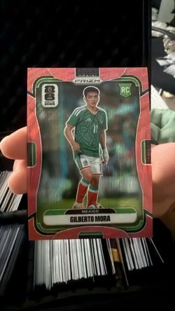 Gilberto mora prizm World Cup rookie 1/39