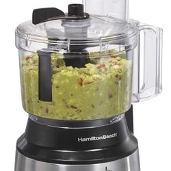 
Hamilton Beach Food Processor & Vegetable Chopper for Slicing, Shredding, Mincing #917