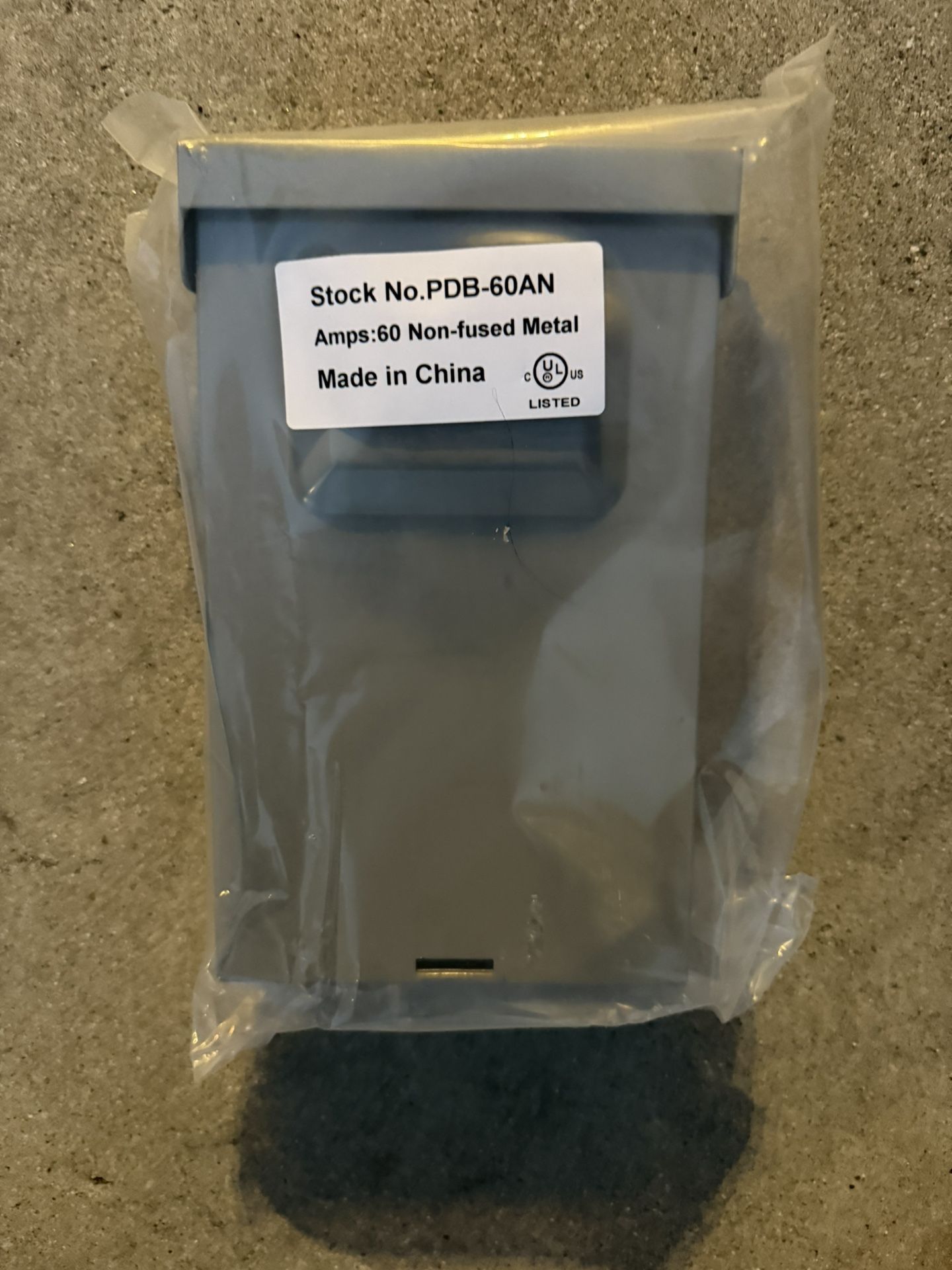 60Amps Non-fused Disconnect Box