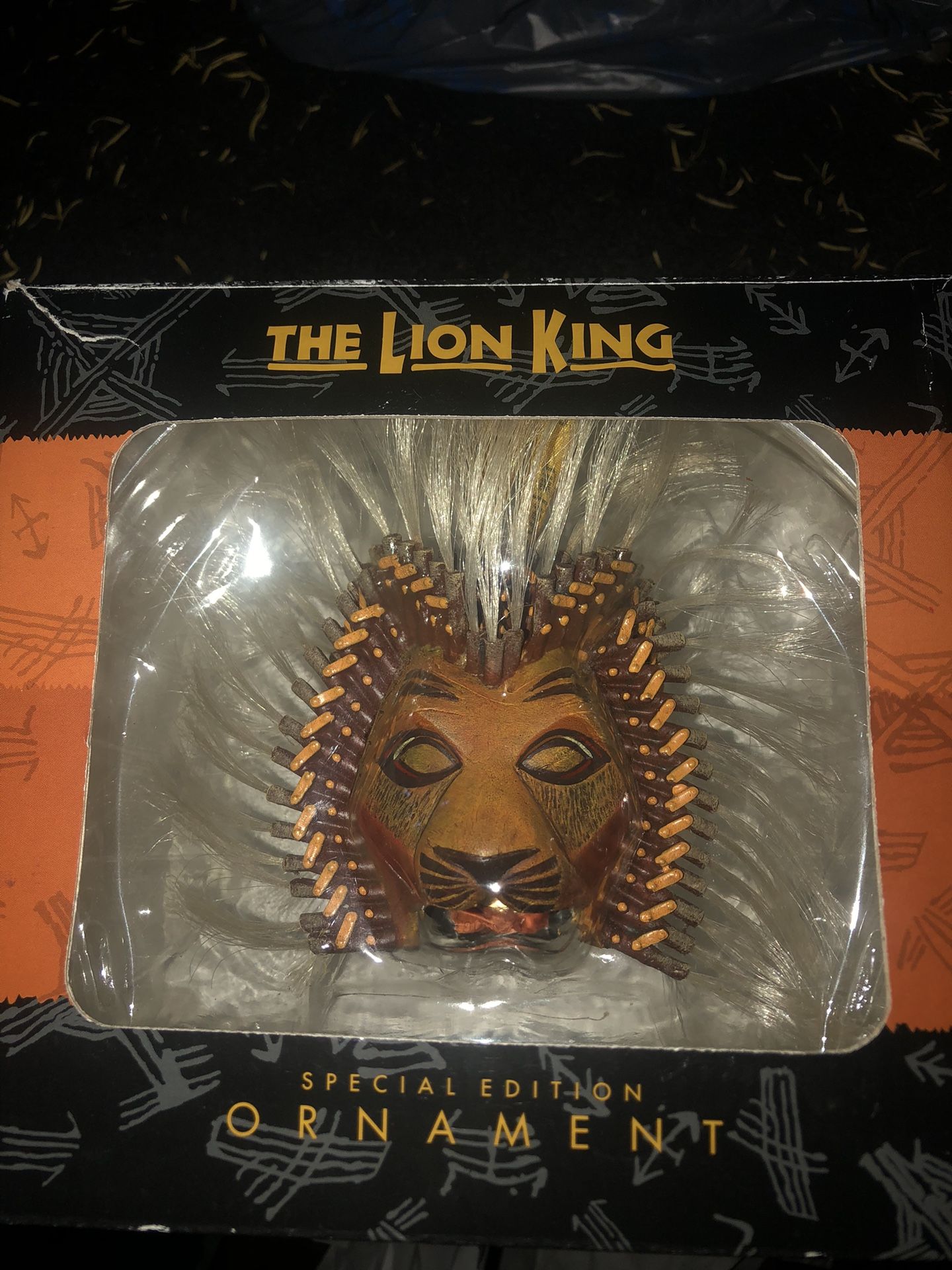 Disney The Lion King / Broadway Musical Special Edition Simba Mask Ornament 