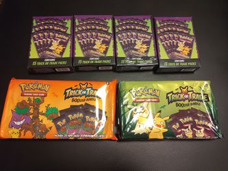 Trick or Trade Pokemon Cards