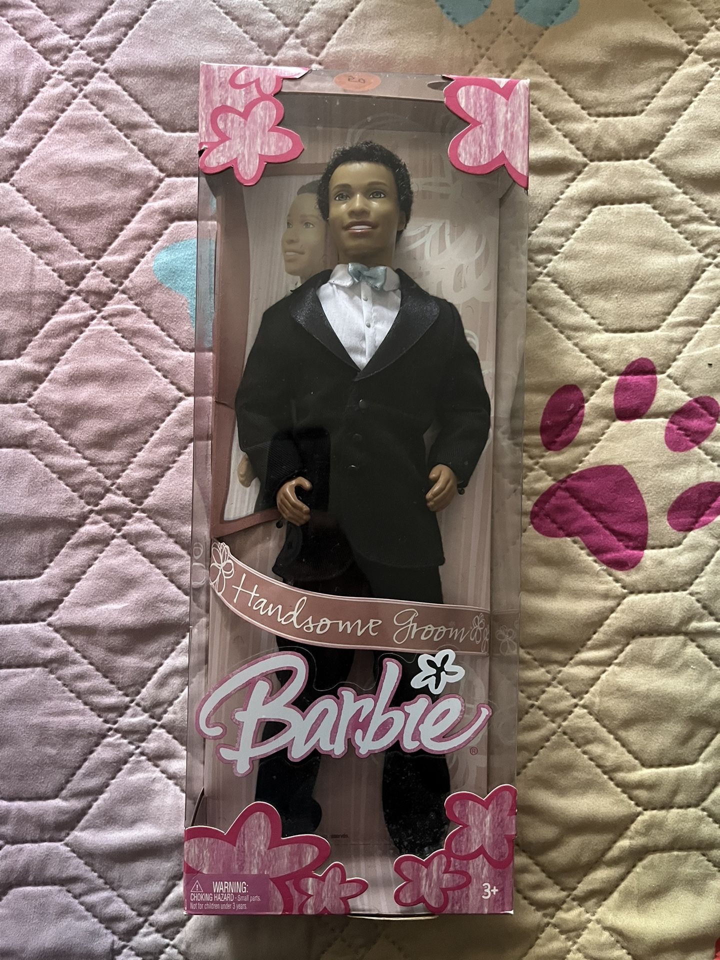 2004 Mattel Barbie "Handsome Groom" African American 11.5" Doll