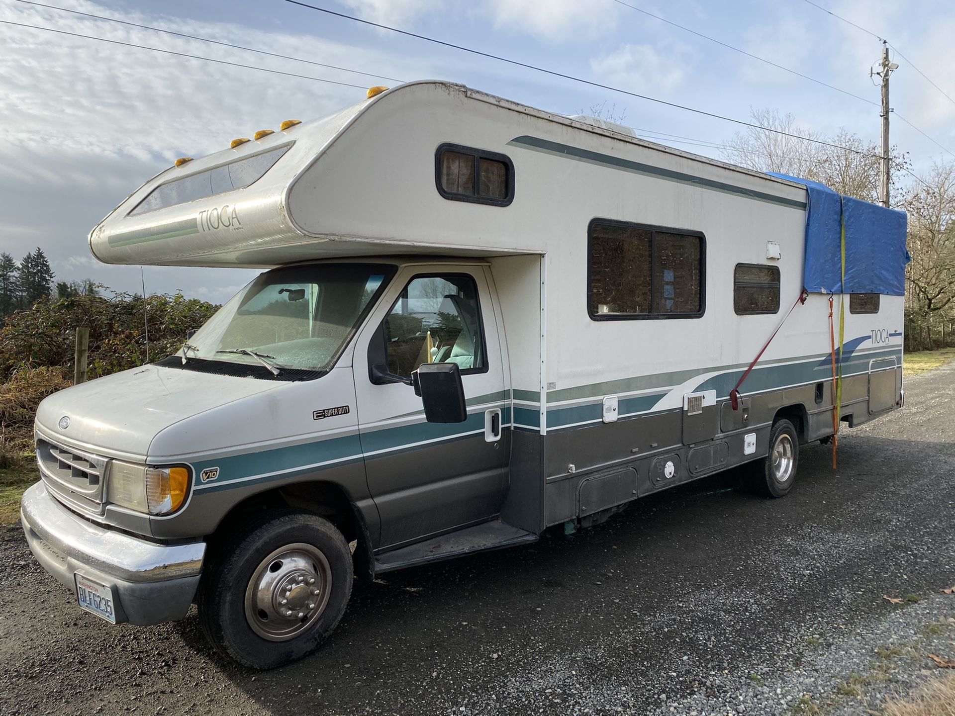 1997 Tioga fleetwood motorhome class c v10 for Sale in Edgewood, WA ...