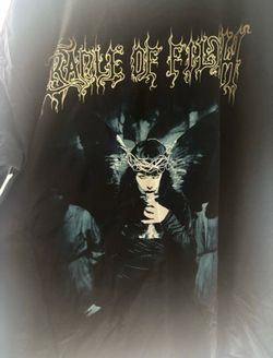 Vintage cradle of filth Concert Metal Band Shirt XL