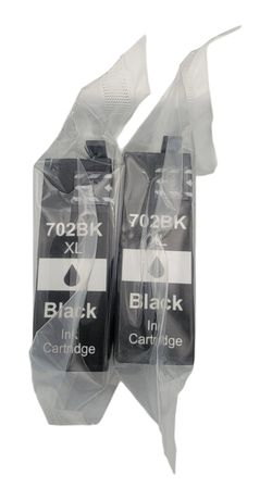 Ink Cartridge 702XL  Black  2 Pack